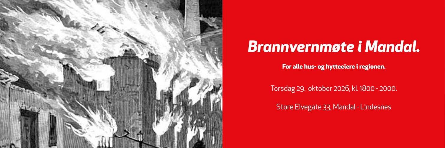 Brannvernmøte i Mandal - Lindesnes
