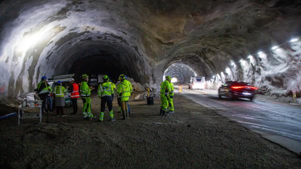 Lenke til artikkel: Gjennomslag i Gåsehellertunnelen