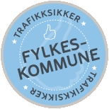 Logo Trafikksikker fylkeskommune - Klikk for stort bilde