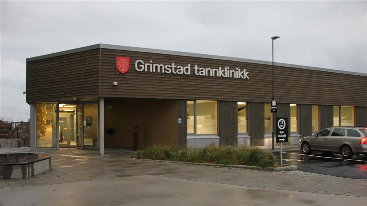 De nye lokalene til Grimstad tannklinikk - Klikk for stort bilde