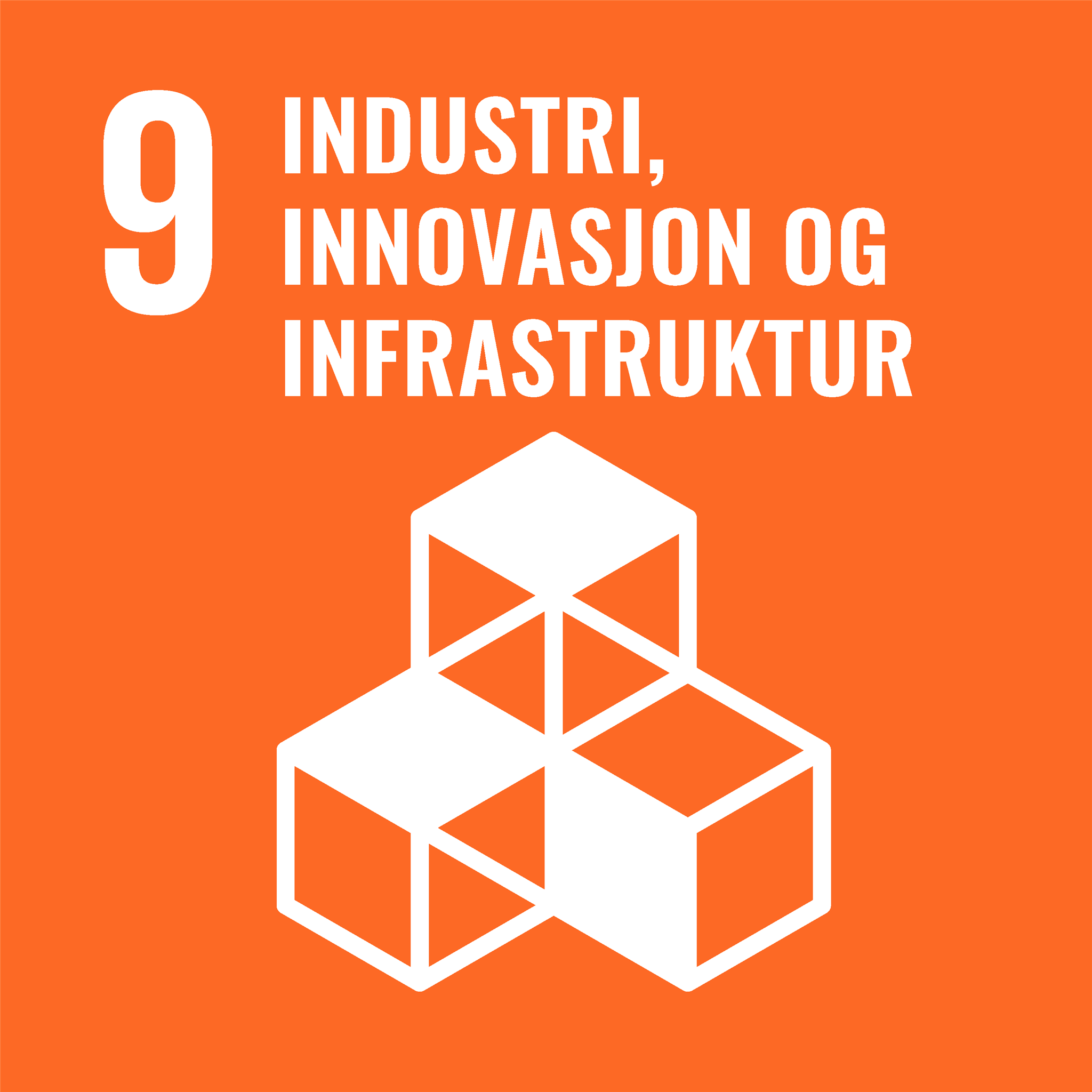 9. Industri, innovasjon og infrastruktur