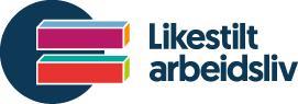 Logo for Likestilt Arbeidsliv - Klikk for stort bilde